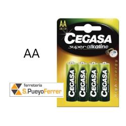 PILA CEGASA ALCALINA LR6 AA 4UN