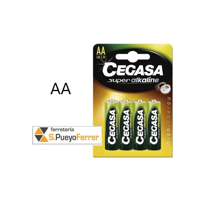PILA CEGASA ALCALINA LR6 AA 4UN