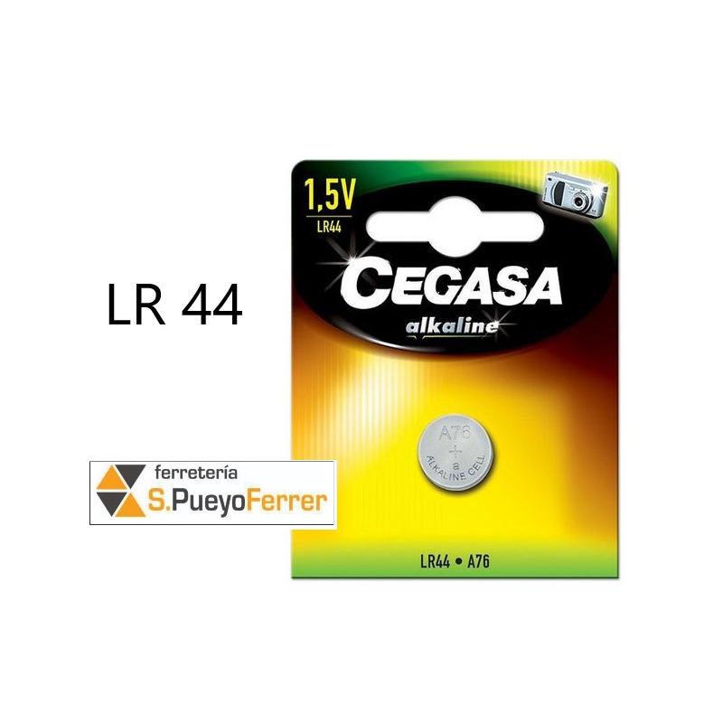 PILA CEGASA ALCALINA LR44 1,5V B1