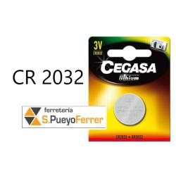 PILA CEGASA LITIO BOTON CR2032 3V