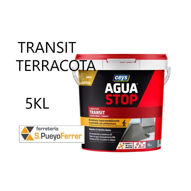 AGUASTOP 5KG TERRACOTA TRANSIT