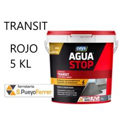 AGUASTOP 5KG ROJO TRANSIT