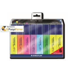 STAEDTLER FLUORESCENTE 8 UNIDADES
