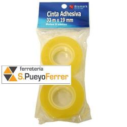 CINTA ADHESIVA ancha CELO 33X19MM 2 UNIDADES
