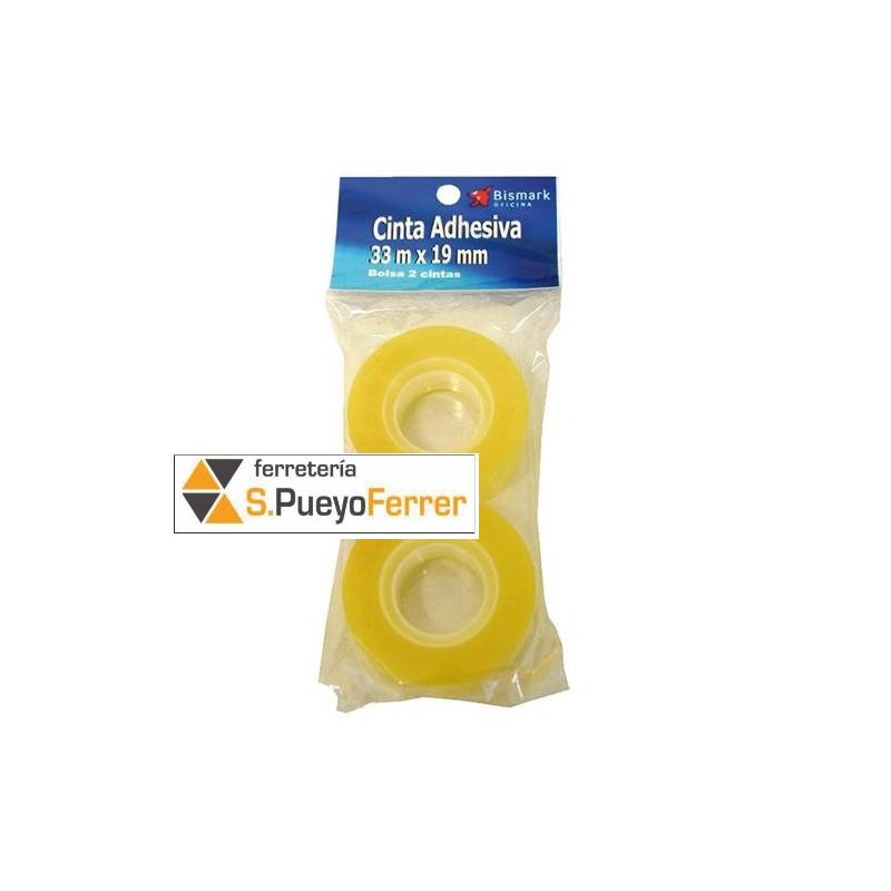 CINTA ADHESIVA ancha CELO 33X19MM 2 UNIDADES