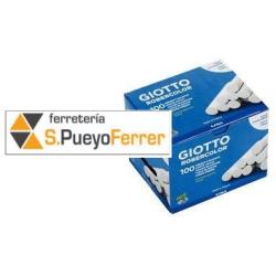 CAJA 100 TIZAS BLANCAS