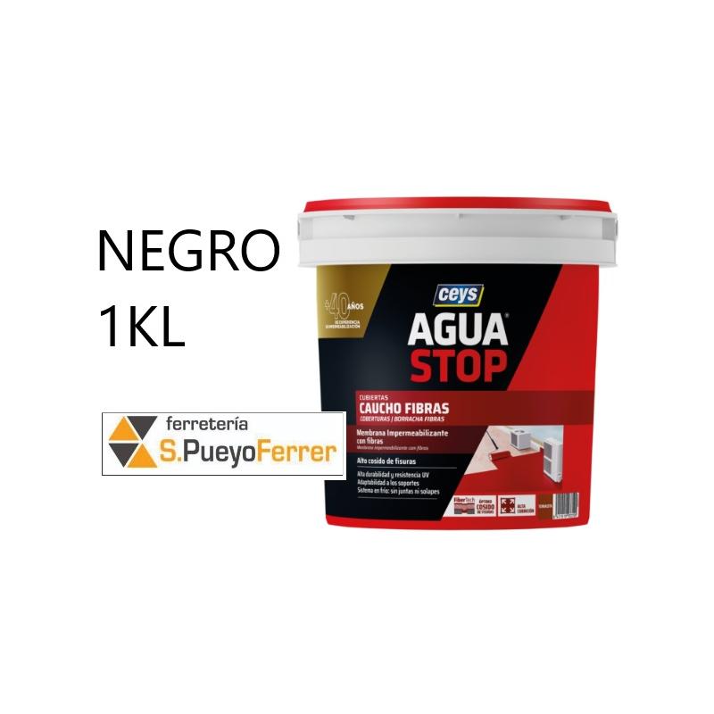 ANTIGOTERAS CAUCHO NEGRO 1KG