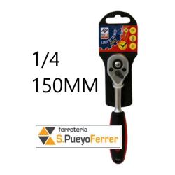 LLAVE CARRACA 1/4" DIN 3122 150MM