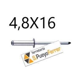 REMACHE ALUM CAB ALOMADA 4,8X16 50U