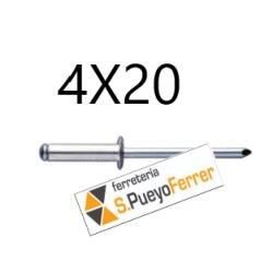 REMACHE ALUM CAB ALOMADA 4X20 50U