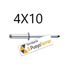 REMACHE ALUM CAB ALOMADA 4X10 50U