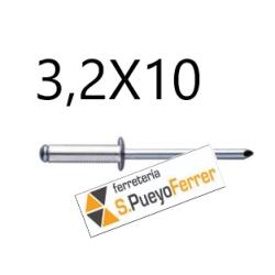 REMACHE ALUM CAB ALOMADA 3,2X10 50U
