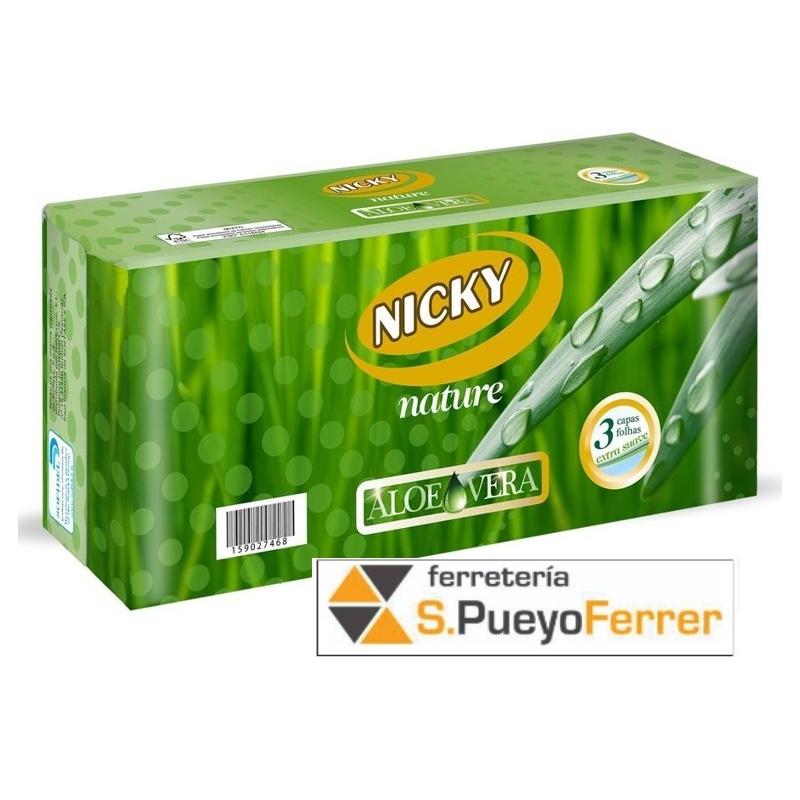 CAJA PAÑUELOS NICKY 80 3 HOJAS