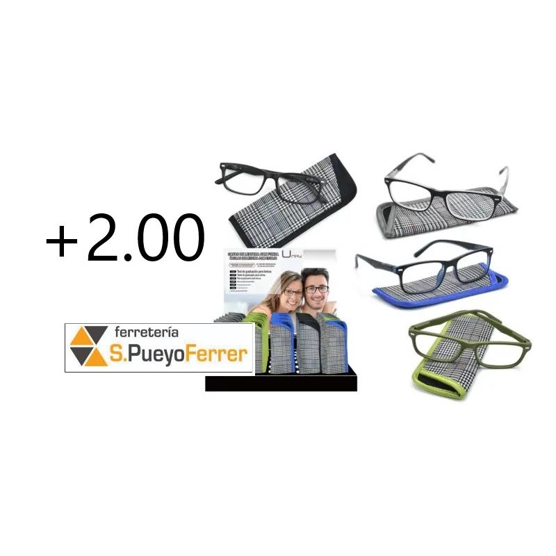 GAFAS LECTURA UNISEX +2.00