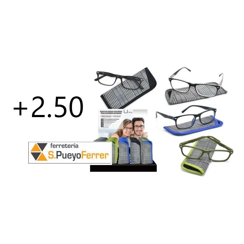 GAFAS LECTURA UNISEX +2.50