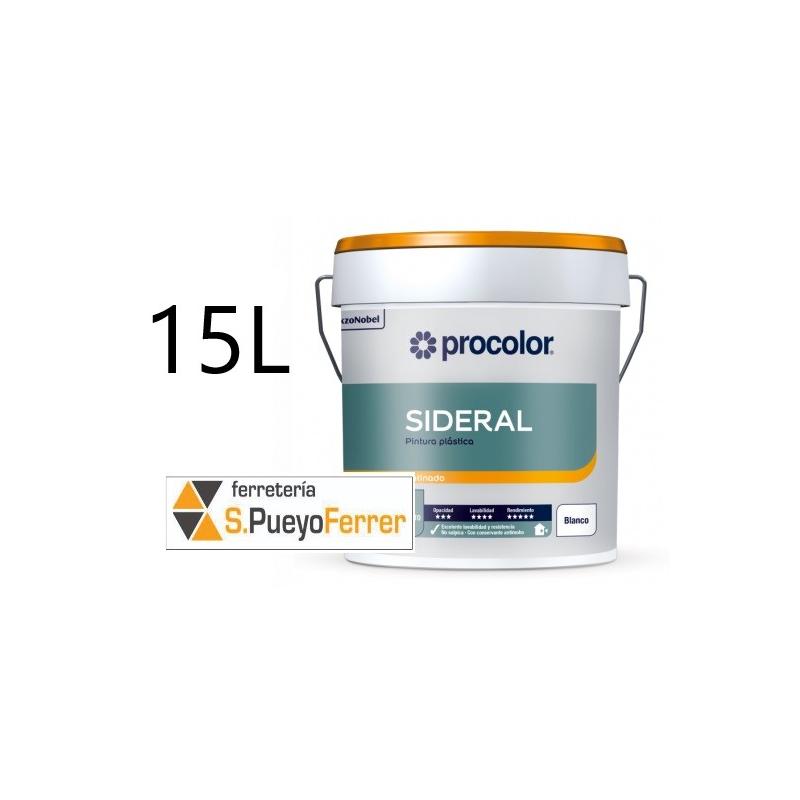 PINTURA PLASTICA SATINADA SIDERAL 15L