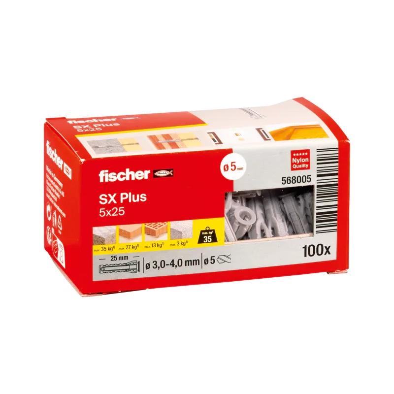 TACO ANCLAJE SX5 FISCHER (100)