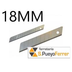 ESTUCHE RECAMBIO 18MM HOJA CUTTER 10U