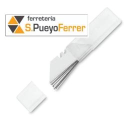 RECAMBIO CUTTER ALUMINIO NAVAJA 10u
