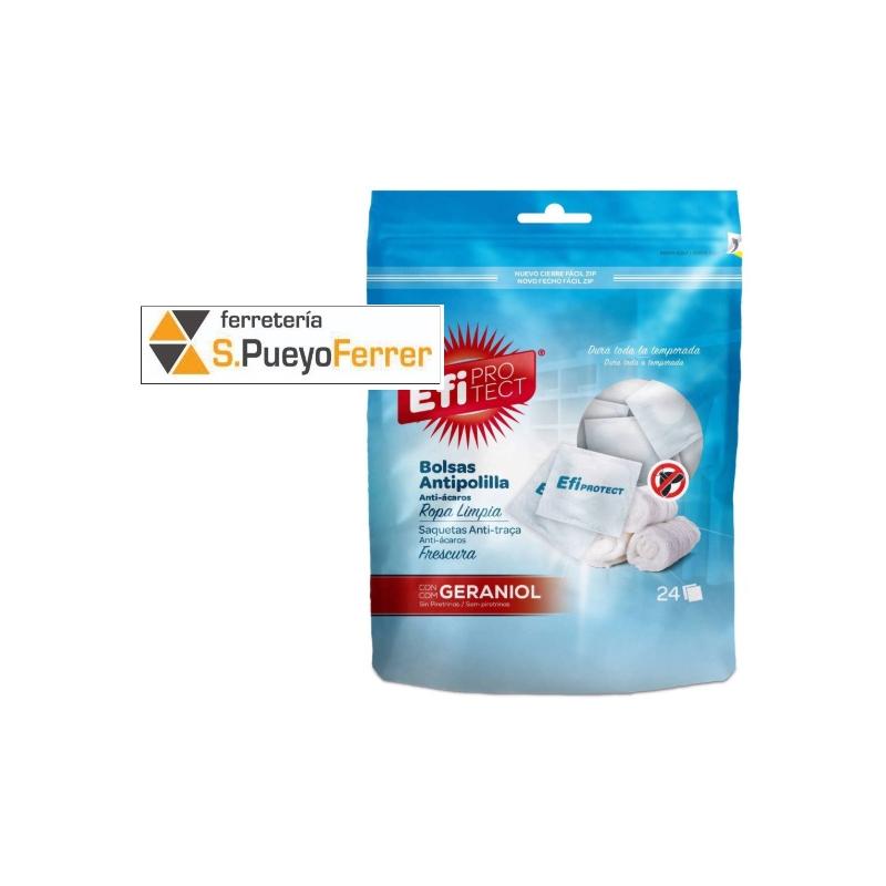 ANTIPOLILLA BOLSAS ROPA LIMPIA 24U