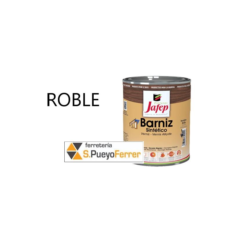 BARNIZ SINTETICO BRILLANTE ROBLE 0,750L