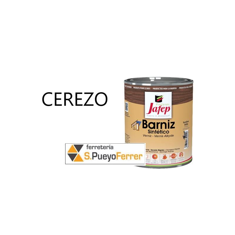 BARNIZ SINTETICO BRILLANTE CEREZO 0,375L