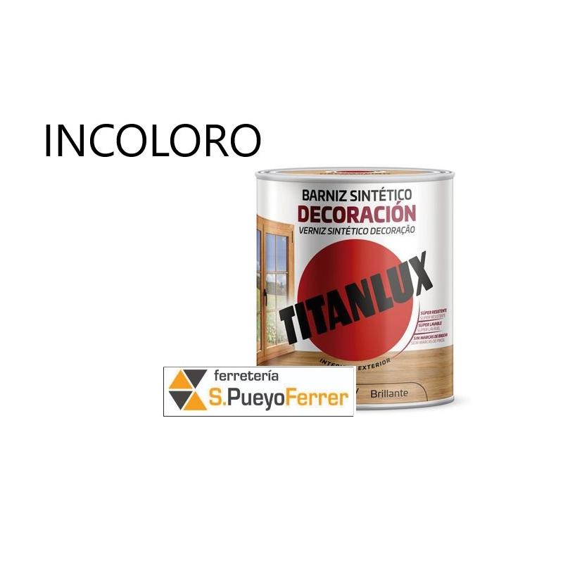 BARNIZ BRILLANTE INCOLORO 0,250L