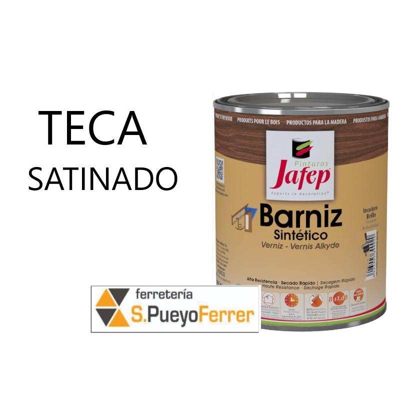 BARNIZ SINTETICO SATINADO TECA 750ML