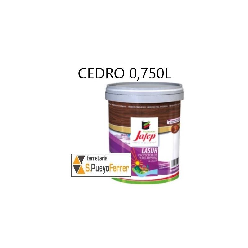 LASUR AQUA SATINADO CEDRO (CASTAÑO) 750ML