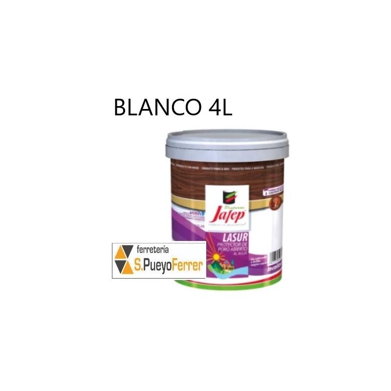 LASUR AQUA SATINADO BLANCO 4L