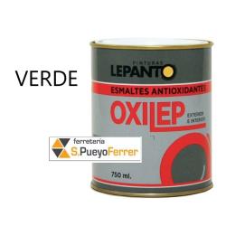 OXILEP ESMALTE ANTIOXIDO FORJA VERDE 750ML 607
