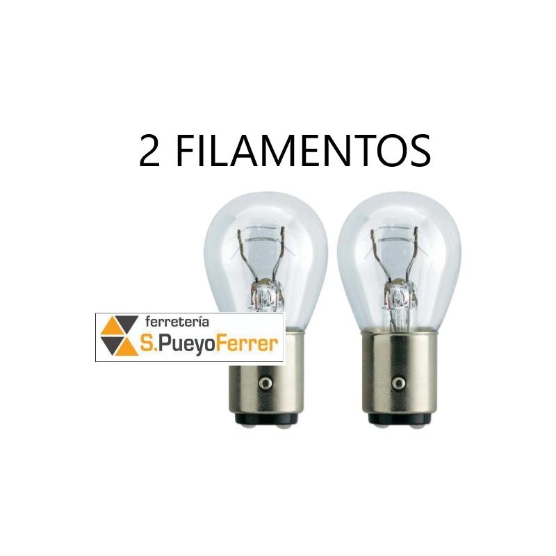 STOP 2 FILAMENTO 12V 5/21W 15D 2U
