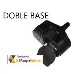 DOBLE BASE GOMA TT IP44 16A