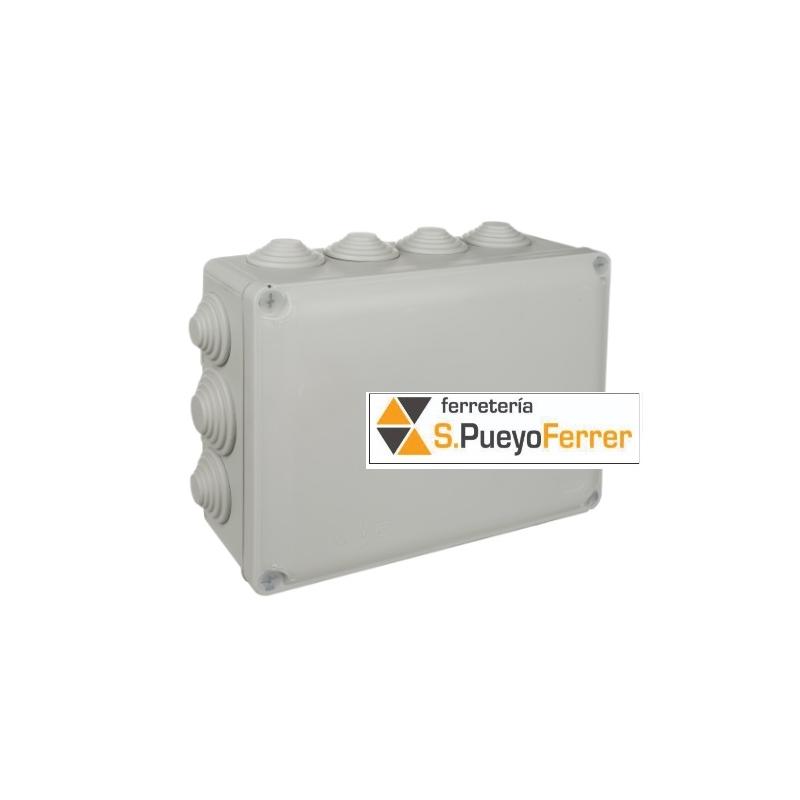 CAJA ESTANCA RECTANGULAR 220X170 CON TORNILLOS