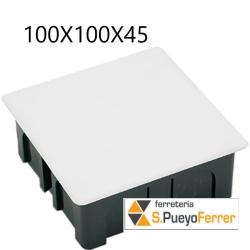 CAJA EMPALMES CUADRADA 100X100X45