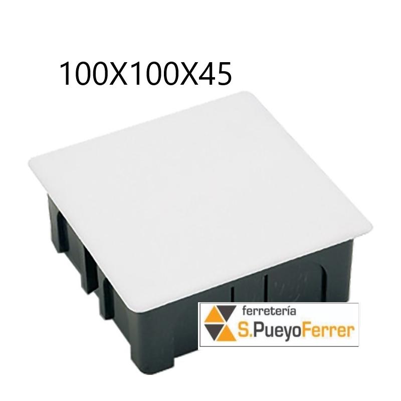 CAJA EMPALMES CUADRADA 100X100X45