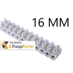 REGLETA CONEXIÓN 16 MM TRANSPARENTE