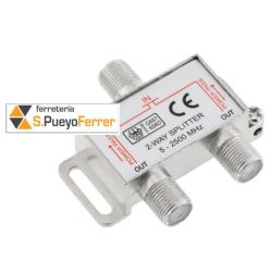 REPARTIDOR 5-2500MHZ 2 VIAS F PASO CORRIENTE