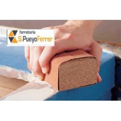 TACO LIJADOR CORCHO MANO 123X67X35MM