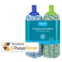 FREGONA PLA DUPLO HILO MICROFIBRA (160 GR)