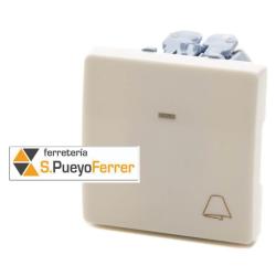 CAMPANA PULSADOR SIMON MARFIL 27160-62 Y LUMINOSO