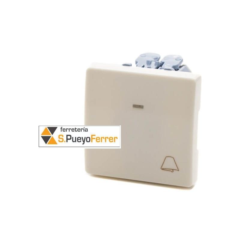 CAMPANA PULSADOR SIMON MARFIL 27160-62 Y LUMINOSO