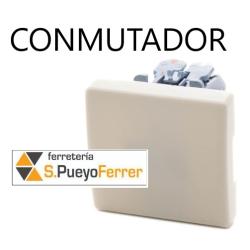CONMUTADOR SIMON ANCHO S-27 MARFIL 27201-31