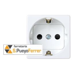 BASE SIMON BLANCA 2P TT LAT. SCHUKO+SEG S-27 27472-65