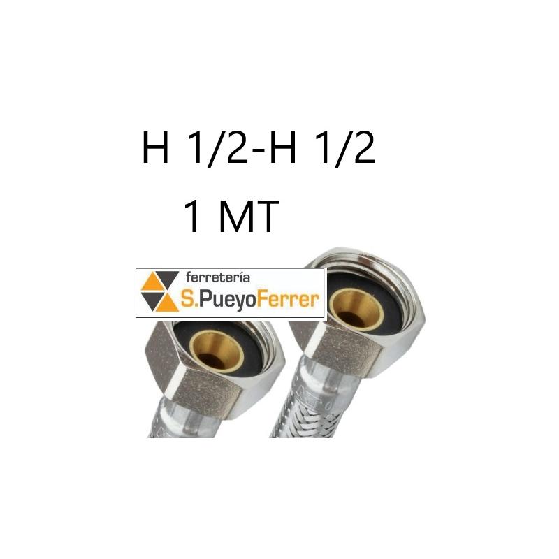 CONEXION H1/2-H1/2 100CM latiguillo