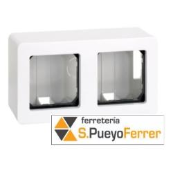 CAJA SUPERFICIE 2 ELEMENTOS BLANCA 27821-35