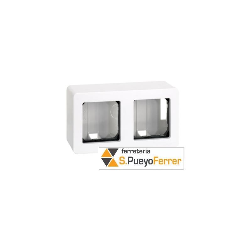 CAJA SUPERFICIE 2 ELEMENTOS BLANCA 27821-35