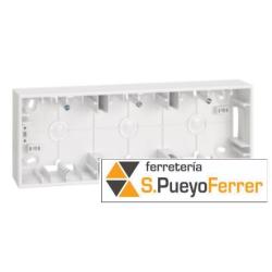 CAJA SUPERFICIE 6 ELEMENTO S27 BLANCO 2700753-030