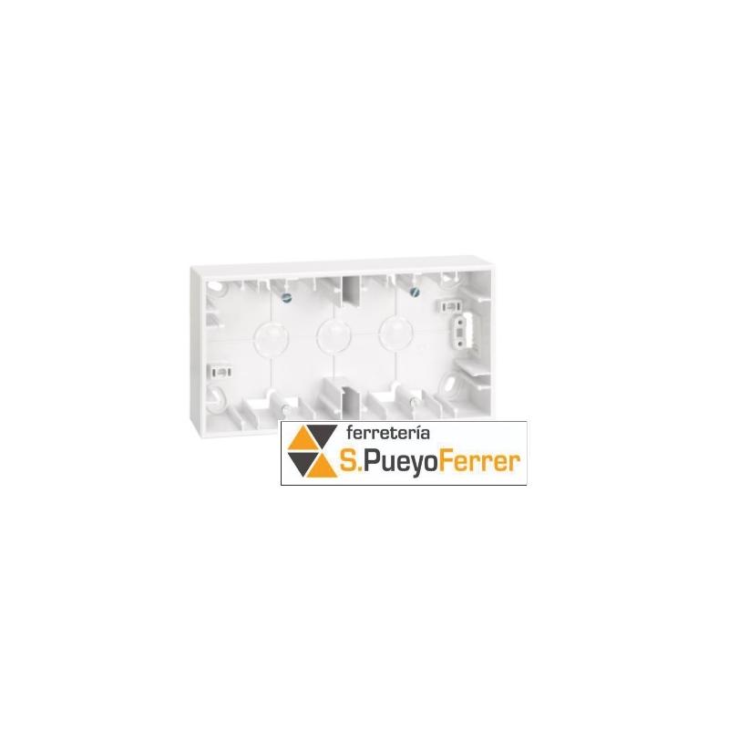 CAJA SUPERFICIE 4 ELEMENTO S27 BLANCO 2700752-030