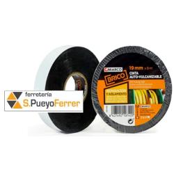 CINTA AUTOVULCANIZABLE 19X9M NEGRO